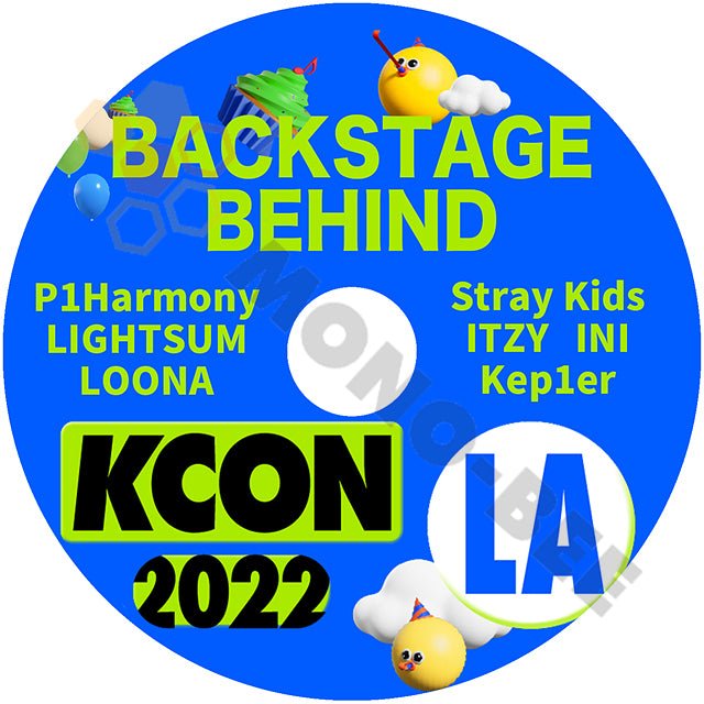 K POP DVD KCON in LA 2022 BACKSTAGE BEHIND 日本語字幕あり ケイコン バックステージビハインド P1harmony LIGHTSUM LOONA Stray Kids ITZY INI Kep1er - mono-bee