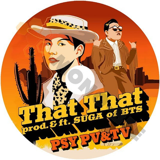 [K-POP DVD] PSY 2022 PV&TV COLLECTION - That That - Prod.&ft.SUGA of BTS- PSY PV&TV DVD - mono-bee