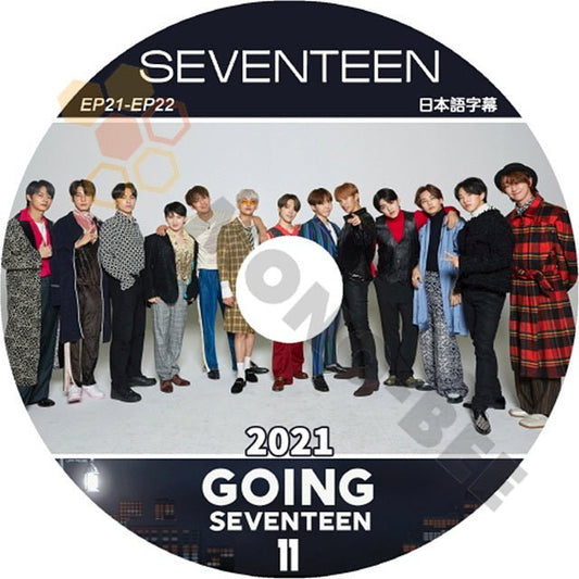 K-POP DVD SEVENTEEN 2021 GOING SEVENTEEN #11EP21-EP22 日本語字幕あり セブンティーン セブチ 韓国番組収録DVD SEVENTEEN KPOP DVD - mono-bee