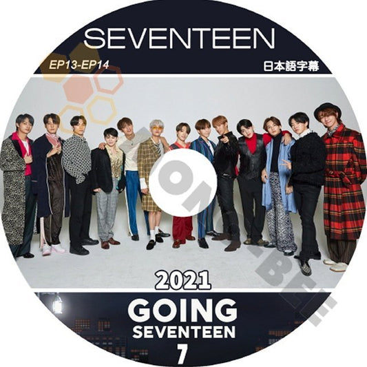 【K-POP DVD] SEVENTEEN 2021 GOING SEVENTEEN #7 (日本語字幕有) - SEVENTEEN セブンティーン セブチ[韓国番組収録DVD] - mono-bee