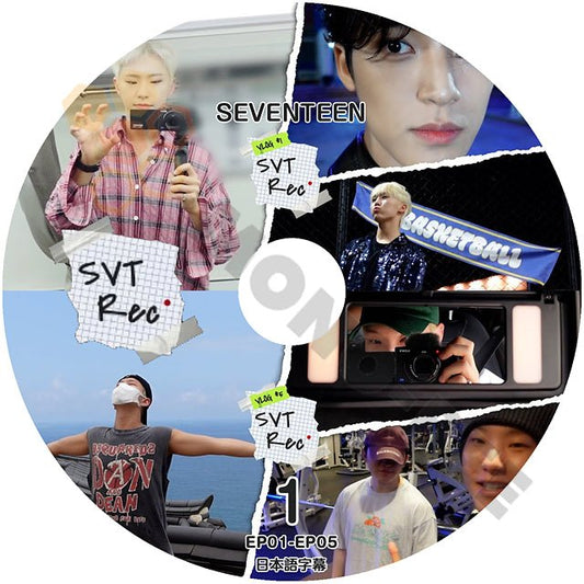 K POP DVD SEVENTEEN SVT Record #1 EP01-EP05 日本語字幕あり セブチ セブンティーン - mono-bee