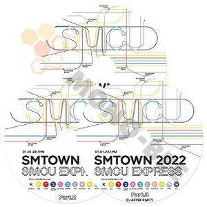 [K-POP DVD] SMTOWN SMCU EXPRESS PART1,2+After Party 3枚SET (2022.01.01) TVXQ/EXO/ GOT the beat/ NCT /Red Velvet/ SUPERM [K-POP DVD] - mono-bee