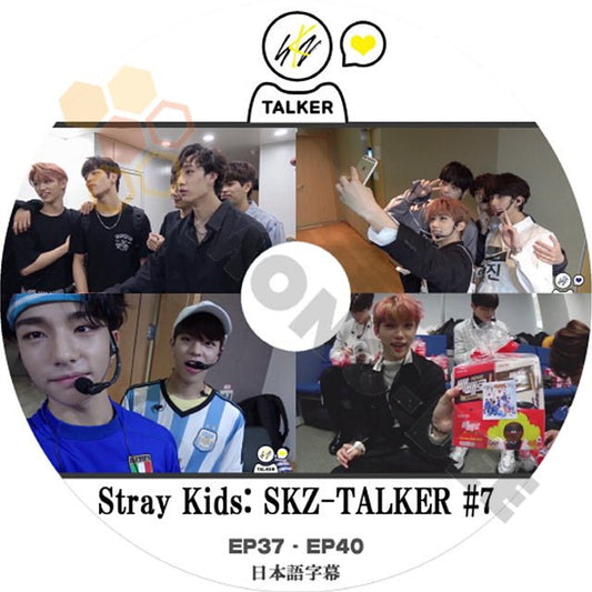 K-POP DVD STRAY KIDS SKZ-TALKER #7 (EP37-EP40) 日本語字幕あり Stray Kids ストレイキッズ 韓国番組収録 STRAY KIDS KPOP DVD - mono-bee