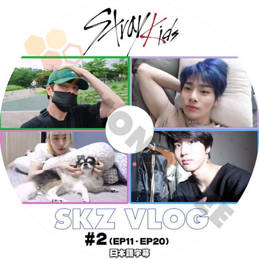 【K-POP DVD] STRAY KIDS SKZ VLOG #2 (EP11-EP20) (日本語字幕有) - Stray Kids ストレイキッズ 韓国番組収録 STRAY KIDS DVD - mono-bee