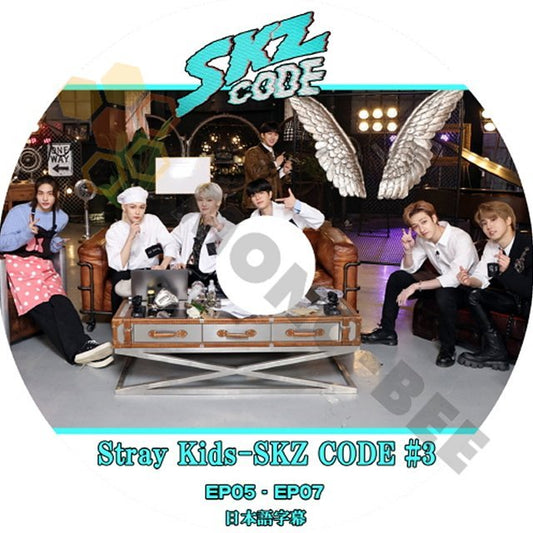 【K-POP DVD] STRAY KIDS- STRAY KIDS Kids-SKZ CODE #3 EP05-Ep07 (日本語字幕有) STRAY KIDSストレイキッズ【K-POP DVD] - mono-bee