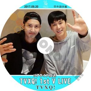 【K-POP DVD】東方神起 TVXQ V LIVE TVXQ! 1st V LIVE 2017.09.20 (日本語字幕有) - 東方神起 チャンミン ユノ TVXQ 韓国番組収録DVD - mono-bee