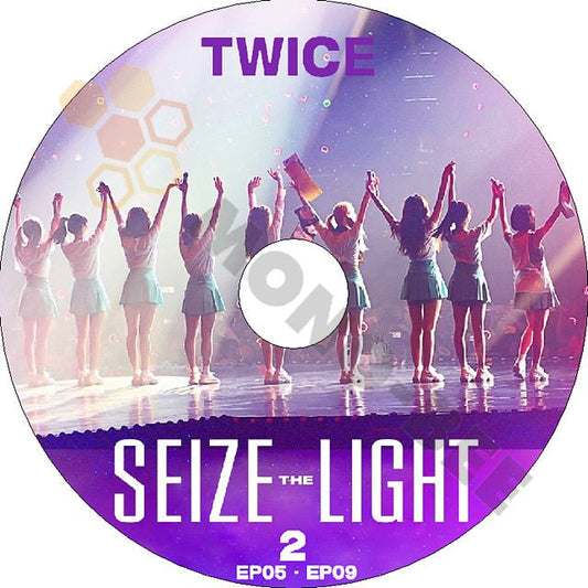 K-POP DVD TWICE SEIZE THE LIGHT #2 -EP05-EP08- 日本語字幕あり TWICE トゥワイス 韓国番組収録 TWICE KPOP DVD - mono-bee