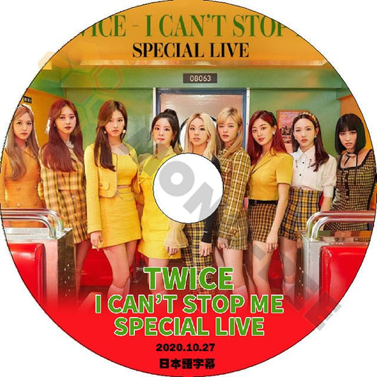 K-POP DVD TWICE Special V Live - I CAN'T STOP ME - -2020.10.27- 日本語字幕あり TWICE トゥワイス 韓国番組 TWICE KPOP DVD - mono-bee