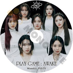 [K-POP DVD] Weekly 2022 PV&TV COLLECTION - PLAY GAME : AWAKE - ウィクリー スジン ジユン マンデー ソウン ジェヒ ジハン ゾア PV KPOP DVD - mono-bee
