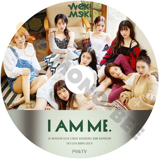 [K-POP DVD] WEKI MEKI 2021 PV/TV COLLECTION - I AM ME - Weki Meki ウィキミキ PV KPOP DVD - mono-bee