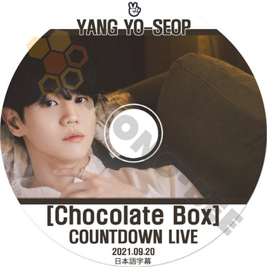 【K-POP DVD] YANG YO SEOP -Chocolate Box-COUNTDOWN LIVE 2021.09.20 日本語字幕あり YANG YO SEOP[K-POP DVD] - mono-bee