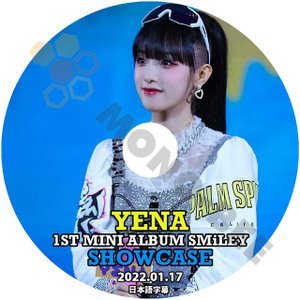 [K-POP DVD] YENA 1ST MINI ALBUM SMiLEY SHOWCASE 2022.01.17 日本語字幕あり YENA SHOWCASE DVD - mono-bee