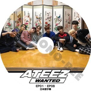 【K-POP DVD】ATEEZ エイティーズ WANTED ウォンテッド EP01-EP08 (日本語字幕有) - ATEEZ エイティーズ 韓国番組収録DVD - mono-bee