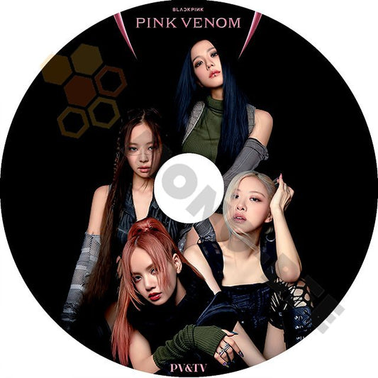 【K-POP DVD】BLACKPINK ブラックピンク 2022 PV&TV Collection PINK VENOM - BLACKPINK ブラックピンク 韓国番組収録DVD - mono-bee