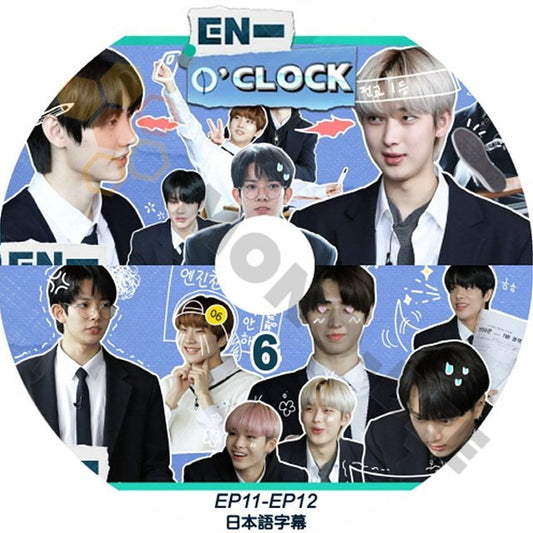 【K-POP DVD】ENHYPEN エンハイ プン 韓国バラエティー番組 EN- O`CLOCK DISK6 EP11-EP12 (日本語字幕有) - ENHYPEN エンハイプン 韓国番組収録DVD - mono-bee