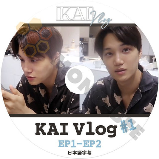 【K-POP DVD】EXO KAI Vlog #1 EP01- EP02 日本語字幕あり-SuperM,EXO KAI 韓国番組収録DVD 【K-POP DVD】 - mono-bee