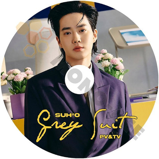 【K-POP DVD】EXO SUHO 2022 PV & TVCOLLECTION - Grey Suit- EXO エクソ SUHO PV DVD - mono-bee