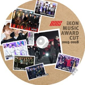 【K-POP DVD】iKON アイコン iKON MUSIC AWARD CUT 2015-2018 - iKON アイコン 韓国番組収録DVD - mono-bee