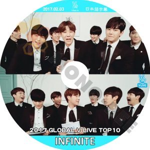 【K-POP DVD】INFINITE インフィニット 2017 GLOBAL V LIVE TOP 10 2017.02.03 (日本語字幕有) - INFINITE インフィニット 韓国番組収録DVD - mono-bee