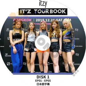 【K-POP DVD】ITZY イッジ IT'Z TOURBOOK DISK1 EP01-EP05 (日本語字幕有) - ITZY イッジ 韓国番組収録DVD - mono-bee