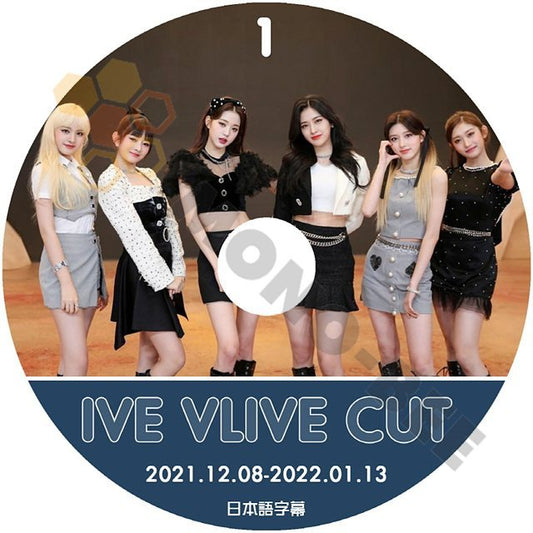 【K-POP DVD】IVE IVE V LIVE CUT #1 2021.12.08 - 2022.01.13 (日本語字幕有)- 話題の 新人6人組 GIRL GROUP IVE アイブ　【K-POP DVD】 - mono-bee