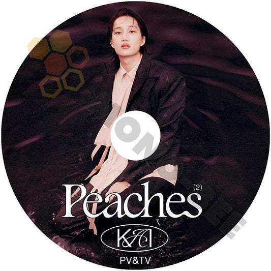 【K-POP DVD】KAI 2021 PV&TV COLLECTION - Peaches - SuperM,EXO KAI PV&TV DVD 【K-POP DVD】 - mono-bee