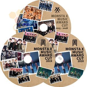 【K-POP DVD】MONSTA X モンスターエックス MUSIC AWARD CUT 2015-2020 3枚 SET - MONSTA X モンスターエックス 韓国番組収録DVD - mono-bee