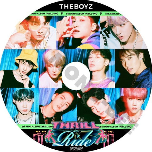 【K-POP DVD]THE BOYZ 2021 PV/TV COLLECTION- THRILL ride- (日本語字幕無) ー THE BOYZ【K-POP DVD] - mono-bee