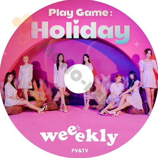 【K-POP DVD】Weeekly ウィクリー Play Game:Holiday 2021 PV&TV Collection - Weeekly ウィクリー 韓国番組収録DVD - mono-bee