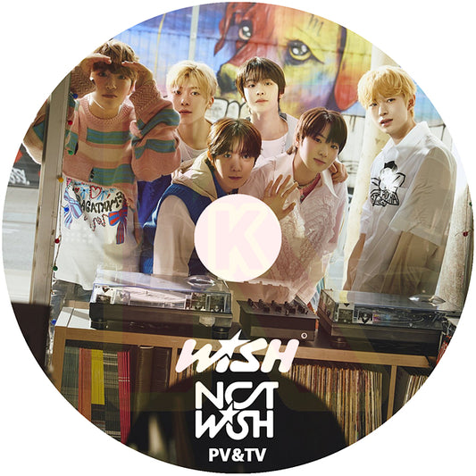 K-POP DVD NCT WISH 2024 PV/TV - WISH  Sail Away  - NCT WISH エヌシーティー ウィッシュ KPOP DVD