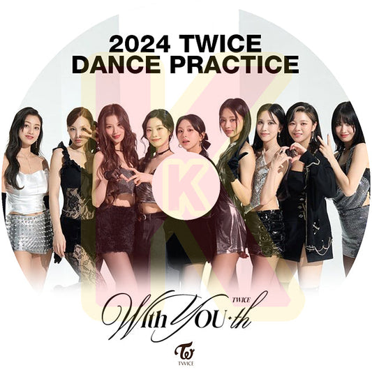 K-POP DVD TWICE 2024 DANCE PRACTICE - ONE SPARK SET ME FREE Talk That Talk SCIENTIST The Feels Alcohol-Free I CAN'T STOP ME - TWICE トゥワイス ナヨン ジョンヨン モモ サナ ジヒョ ミナ ダヒョン チェヨン ツウィ KPOP DVD
