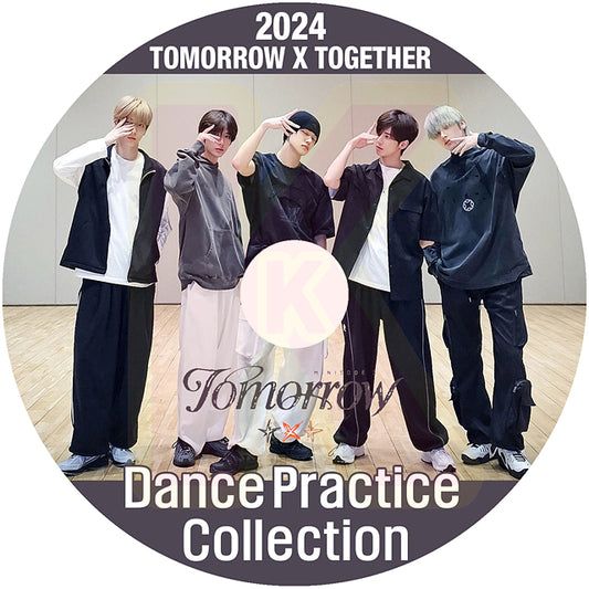 K-POP DVD TXT 2024 DANCE PRACTICE TXT トゥモローバイトゥゲザー ヨンジュン スビン ヒュニンカイ テヒョン ボムギュ 韓国番組 PV KPOP DVD