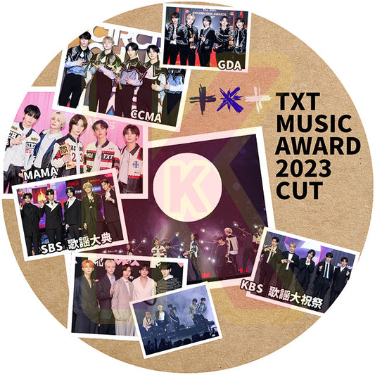 K-POP DVD TXT CUT 2023 MUSIC Awards - MAMA/CCMA/KBS/SBS/GDA - TXT トゥモローバイトゥゲザー ヨンジュン スビン ヒュニンカイ テヒョン ボムギュ 韓国番組 TXT KPOP DVD
