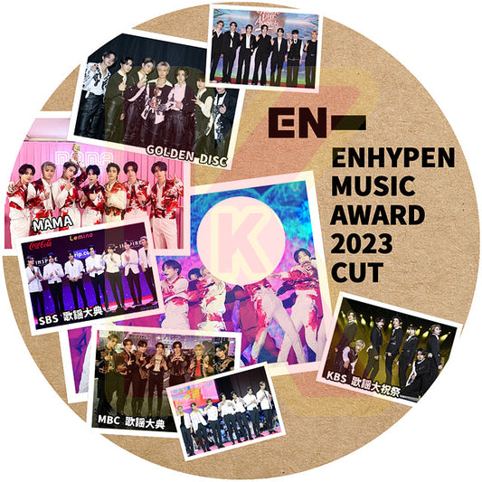 K-POP DVD ENHYPEN CUT 2023 MUSIC Awards - MAMA/GDA/KBS/SBS/MBC - ENHYPEN エンハイフン ヒスン ジェイ ジェイク ソンフン ソヌ ジョンウォン ニキ 韓国番組 ENHYPEN KPOP DVD