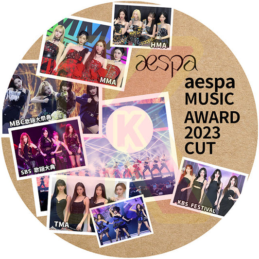 K-POP DVD aespa CUT 2023 MUSIC Awards - MMA/MBC/KBS/SBS/HMA/TMA - aespa エスパ カリナ ジゼル ウィンター ニンニン 韓国番組 aespa KPOP DVD