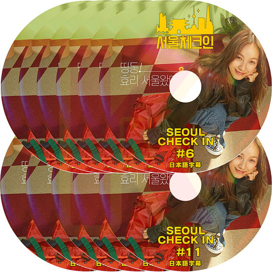 K-POP DVD SEOUL CHECK IN 11枚SET 日本語字幕あり LeeHyori イヒョリ KPOP DVD