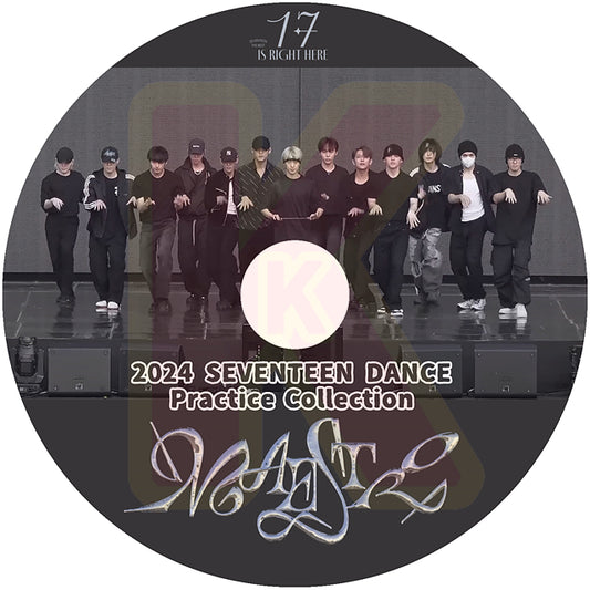 K-POP DVD SEVENTEEN 2024 Dance Practice Collection - SEVENTEEN セブンティーン KPOP DVD