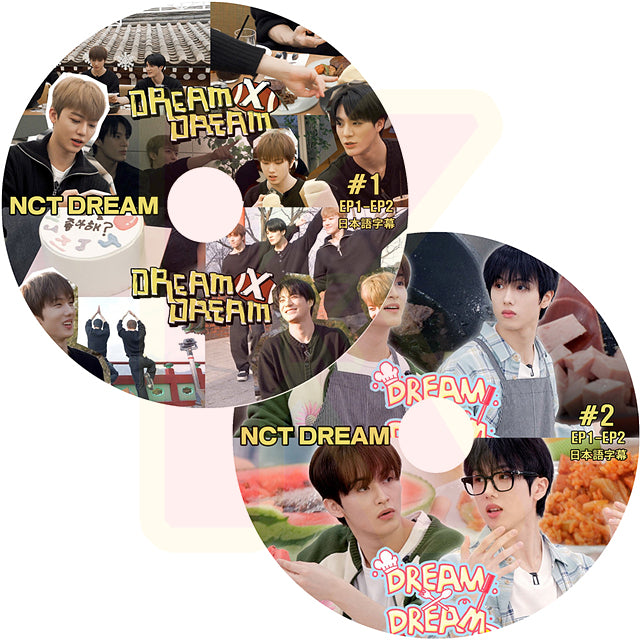 K-POP DVD NCT Dream DREAM X DREAM 2枚SET 日本語字幕あり NCT Dream エヌシーティーDream KPOP DVD