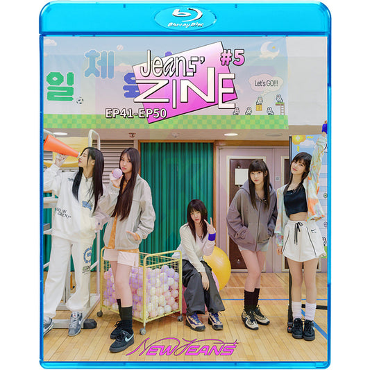 Blu-ray NewJeans ZINE #5 EP41-EP50 日本語字幕あり NewJeans ニュージーンズ 韓国番組 ブルーレイ