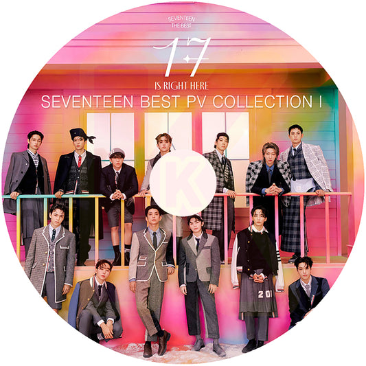 K-POP DVD Seventeen 2024 BEST PV COLLECTION #1 - MAESTRO God of MUSIC Super WORLD HOT Darl+ing Rock with you 他 - セブンティーン セブチ KPOP DVD