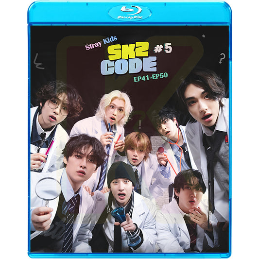 Blu-ray STRAY KIDS SKZ CODE #5 EP41-EP50 日本語字幕あり K-POP ブルーレイ Stray Kids ストレイキッズ ブルーレイ