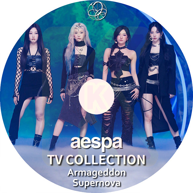 K-POP DVD aespa 2024 TV COLLECTION - Armageddon / Supernova - aespa エスパ KPOP DVD