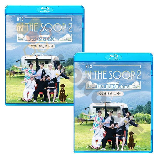 [K-POP Blu-ray] BTS IN THE SOOP SEASON 2- #1,#2 2枚セット( EP01-EP05+Behind )-日本語字幕有- BTS 防弾少年団 バンタン [K-POP Blu-ray] - mono-bee