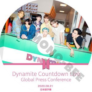 【K-POP DVD] BTS- Dynamite Countdown Live Global Press Conference(日本語字幕有) - 2020.08.21 BTS 防弾少年団 バンタン [K-POP DVD] - mono-bee