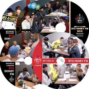 【K-POP DVD] BTS-韓国インターネット放送 HONEY FM 5枚SET (日本語字幕有) BTS 防弾少年団 バンタン [K-POP DVD] - mono-bee