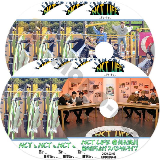 K-POP DVD NCT life 春川と洪川 6枚SET -EP01-EP18- 日本語字幕あり NCT エヌシーティー 韓国番組DVD NCT KPOP DVD - mono-bee
