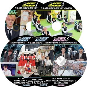 [K-POP DVD] NCT SHOW #1 -#5 5枚セット 日本語字幕あり NCT エヌシーティー KPOP DVD - mono-bee