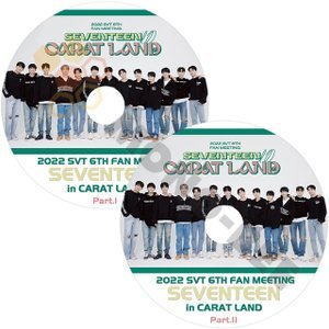 [K-POP DVD] Seventeen 2022 SVT 6TH FAN MEETING in CARAT LAND PARTI,II 2枚セット - Seventeen セブンティーン セブチ KPOP DVD - mono-bee