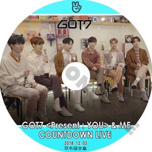 【K-POP DVD】GOT7 ガットセブン V LIVE <Present : YOU>&ME COUNTDOWN LIVE 2018.12.03 (日本語字幕有) - GOT7 ガットセブン 韓国番組収録DVD - mono-bee