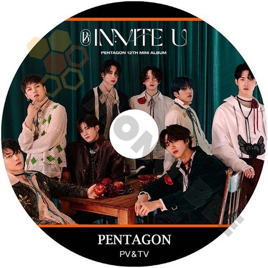 【K-POP DVD】PENTAGON 2022 PV&TV COLLECTION - IN : VITE U - PENTAGON 12th MINI ALBUM ペンタゴン PV 韓国番組収録DVD - mono-bee